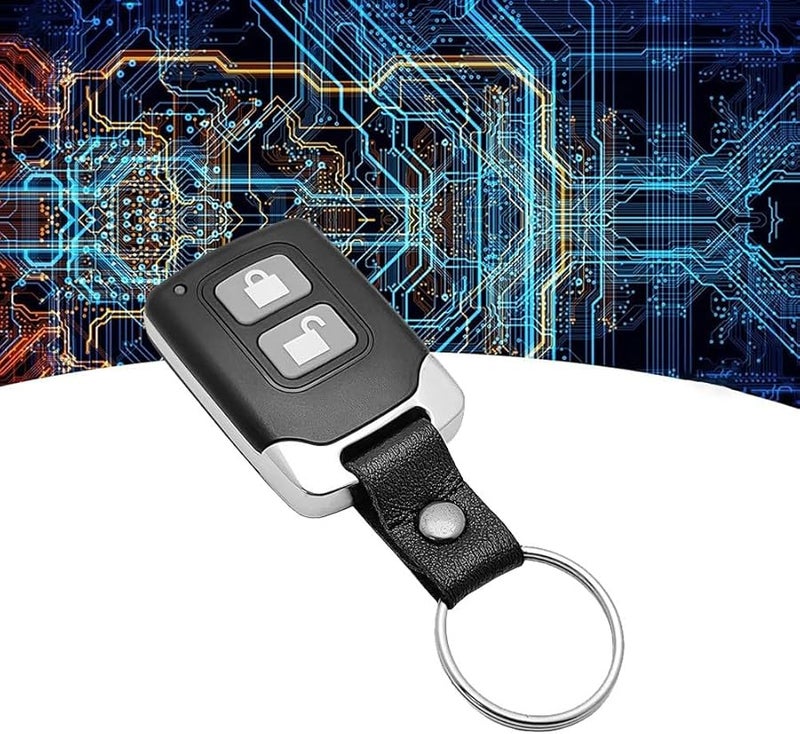 433Mhz جهاز نسخ التحكم عن بعد ذو الرمز الثابت بمفتاحين لفتح باب المرآب - Image 5